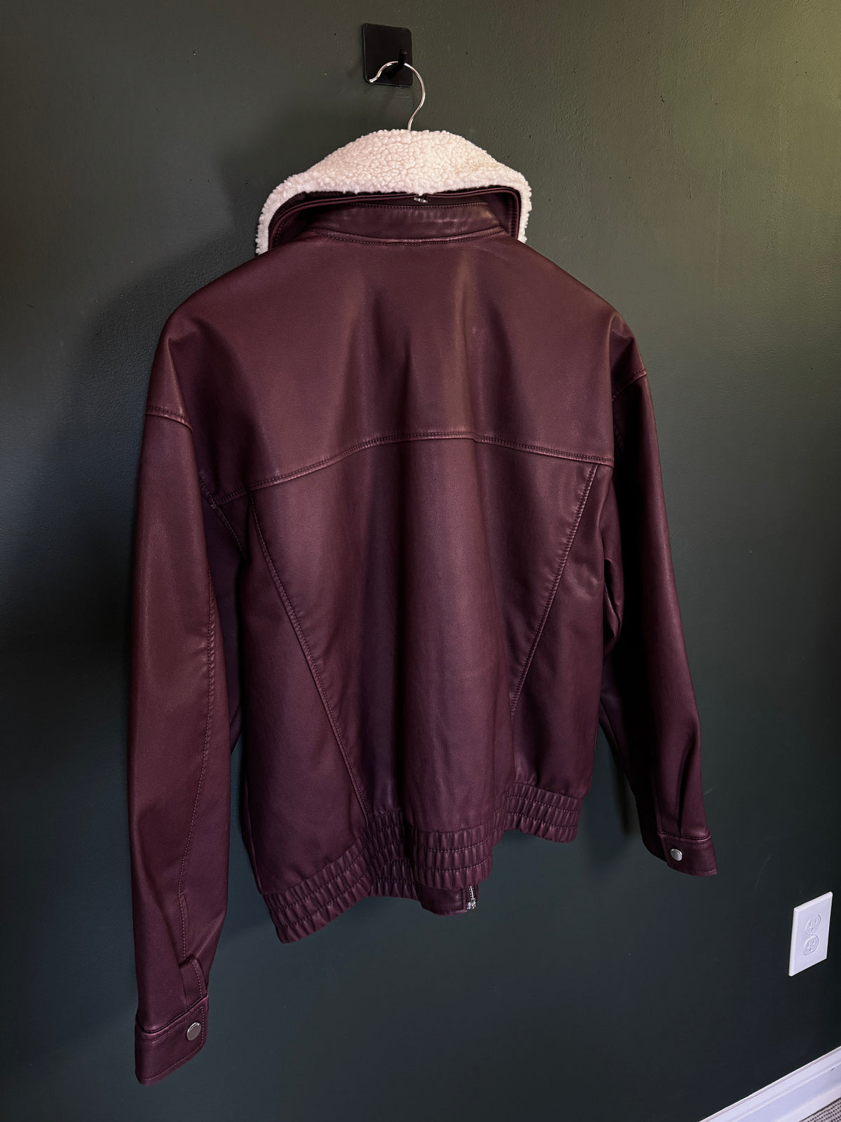Chaqueta Hollister Sherpa Bomber