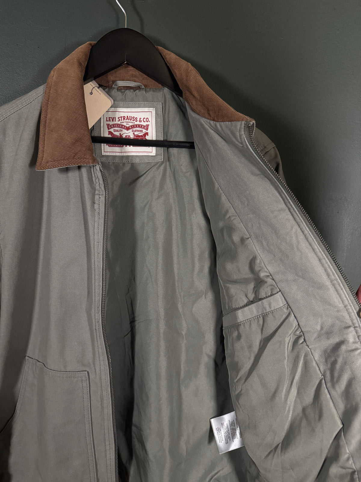 Chaqueta Levi's Workwear Verde Albahaca