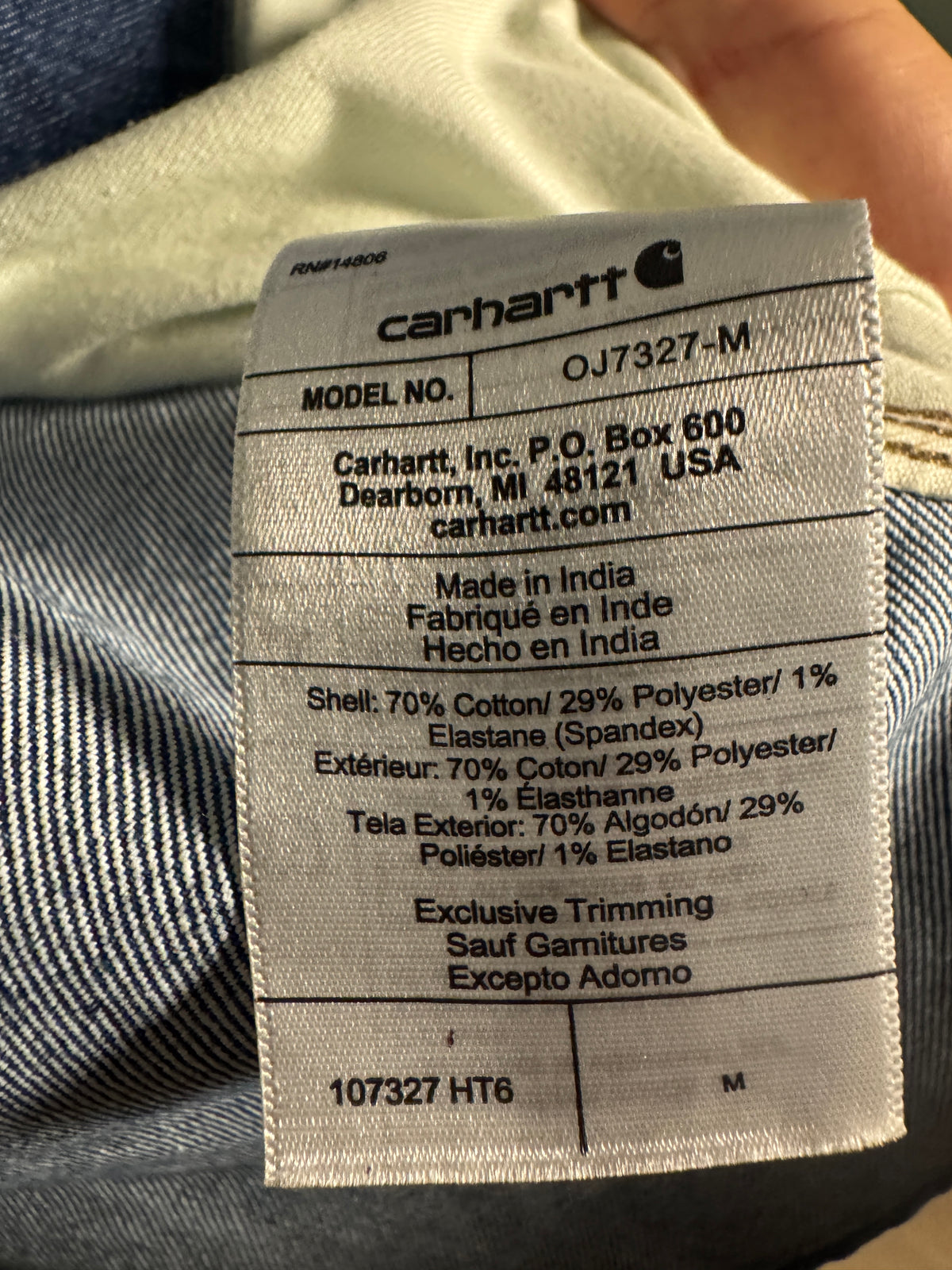 Chaqueta Carhartt Detroit