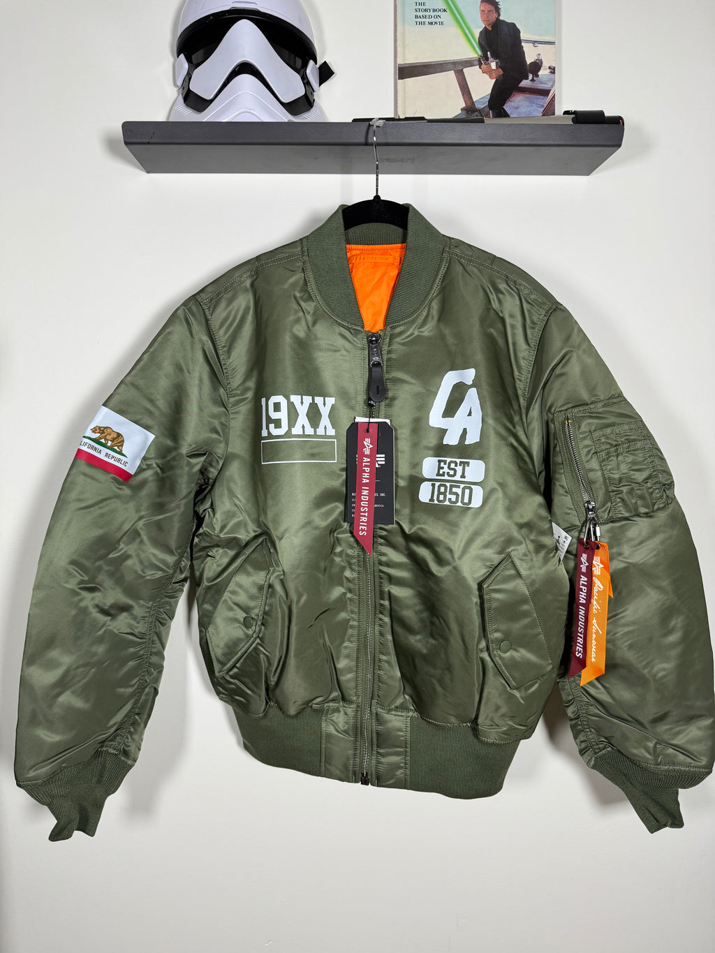 Chaqueta Alpha Industries Ma-1 Bomber Jacket - California Edition "Nueva"