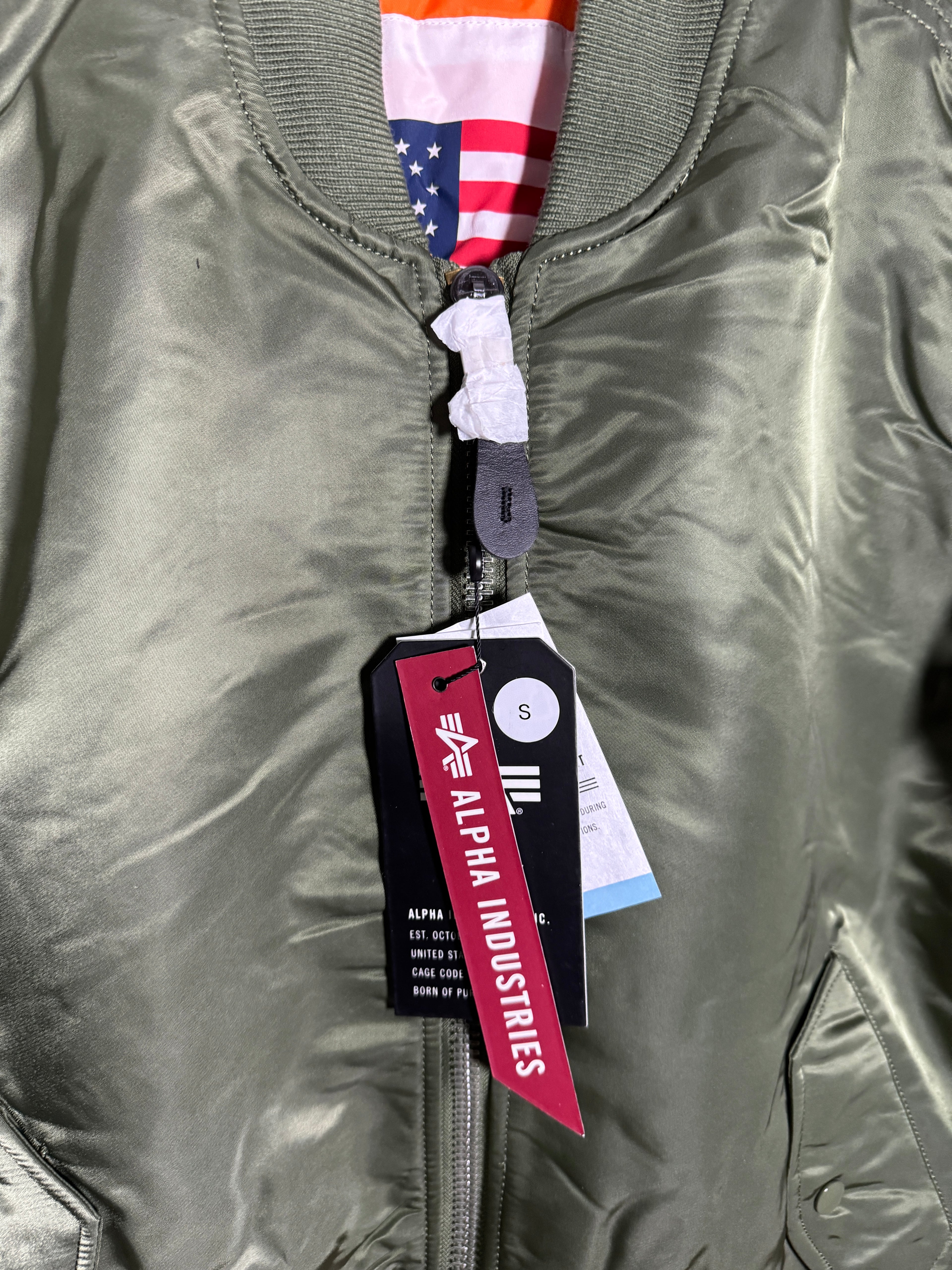 Chaqueta Alpha Industries Ma-1 Bomber Jacket "Nueva"
