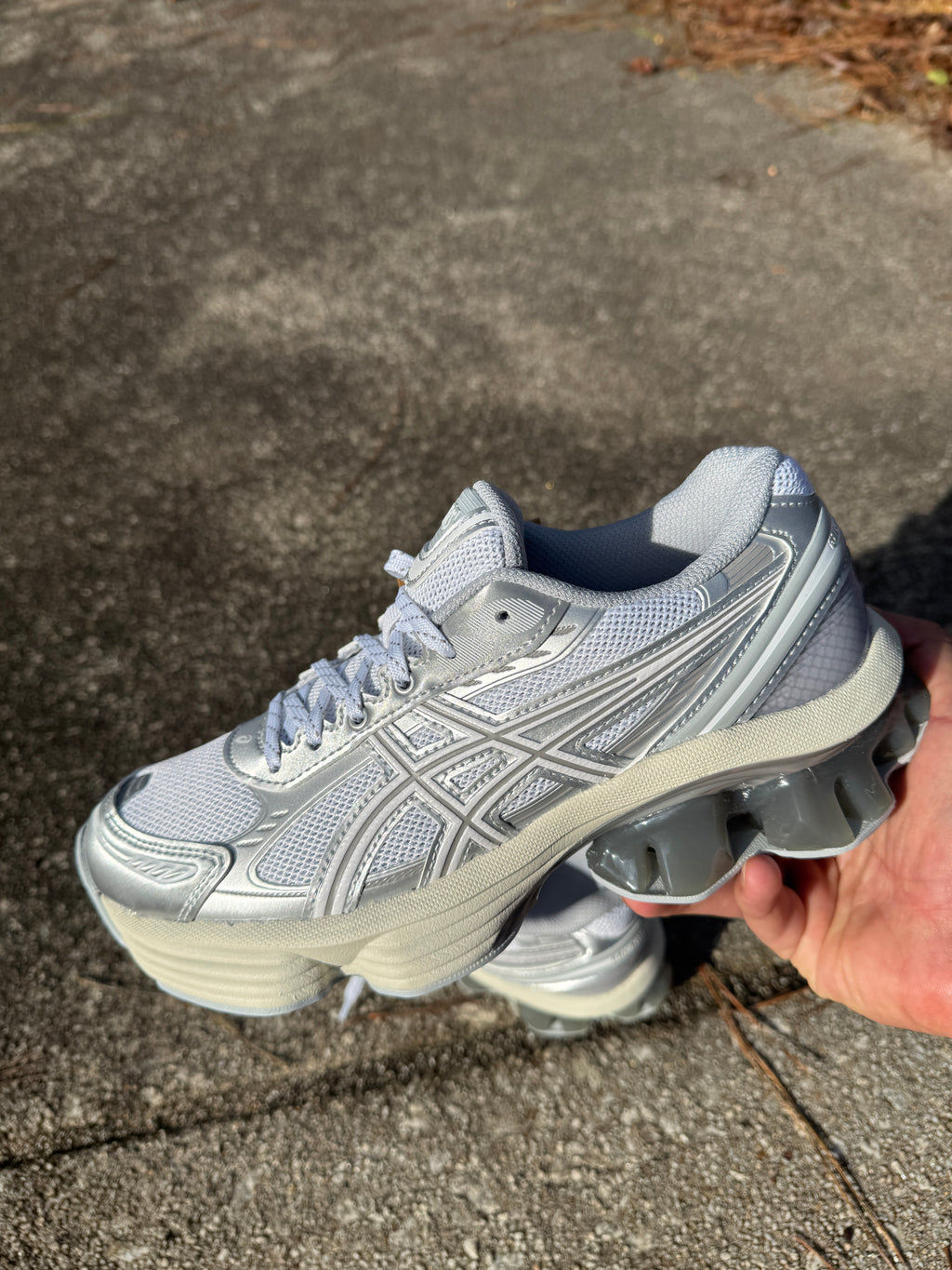 ASICS GEL-KINETIC™ FLUENT "Metallic Grey"