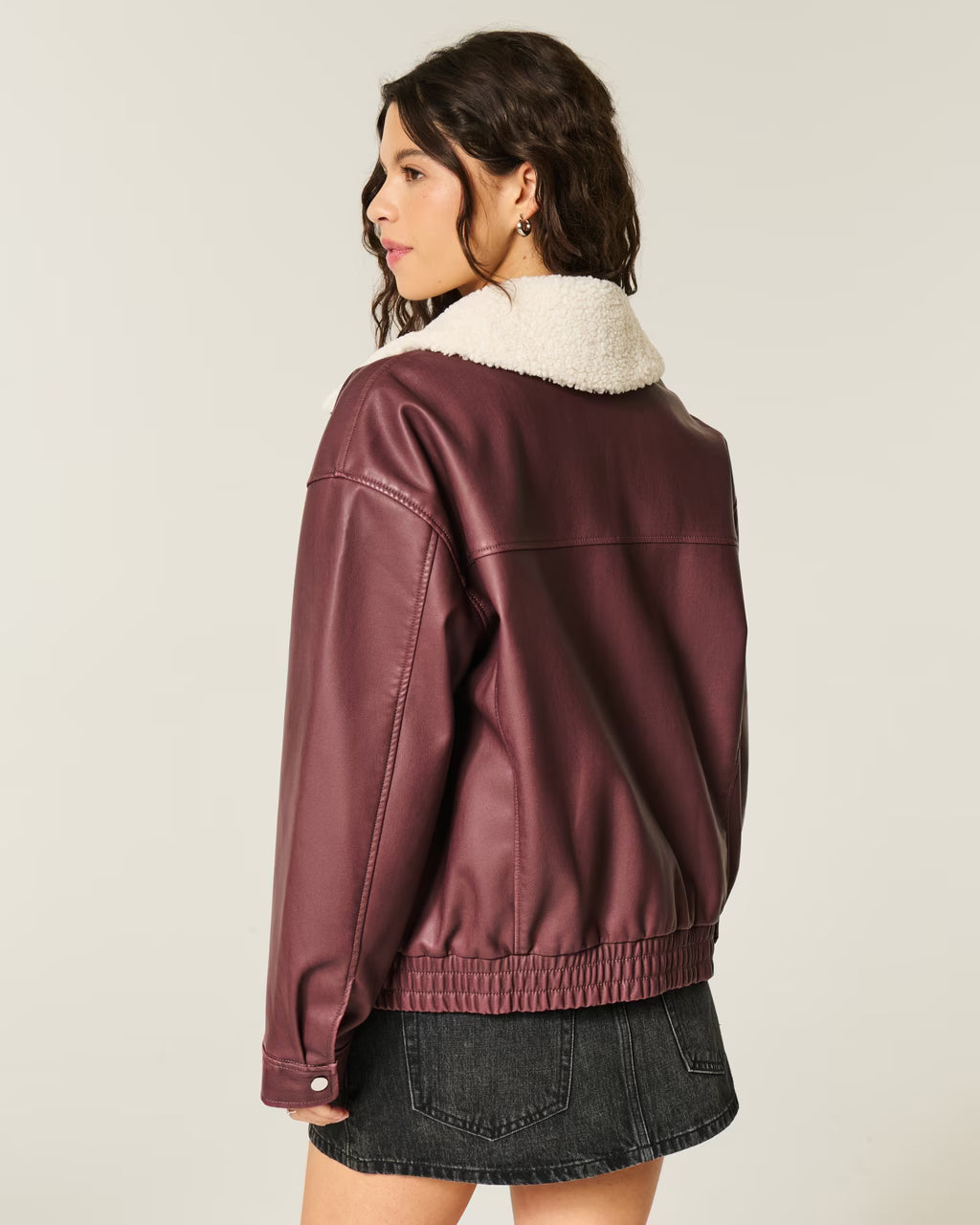 Chaqueta Hollister Sherpa Bomber
