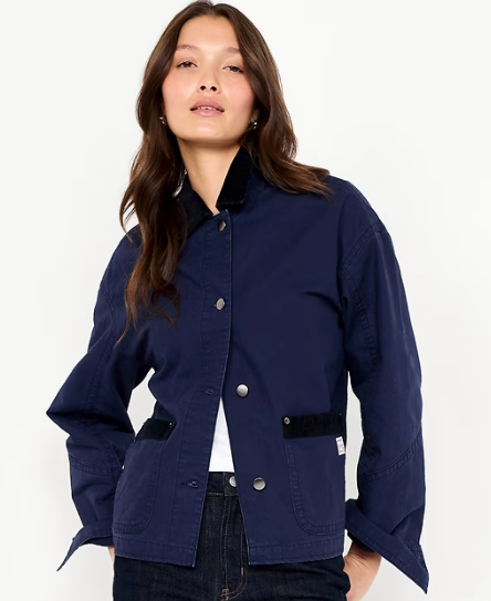 Chaqueta tipo Workwear Old Navy Azul